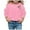 Pink, variant on Kiijoy Toddler Girls Halloween Sweatshirt Spider Web Print Sport Pullover, Sizes 3-4