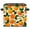 Multi3, variant on RATGDN Collapsible Fabric Cube Storage Bin with Double Handles for Living Room Bedroom Office Black - Colorful Vibrant Orange Abstraction