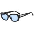 thumbnail image 1 of Gafas de sol de moda con forma de caja, gafas de sol de alta gama para mujer, gafas de sol modernas y personalizadas para vacaciones, gafas de sol vintage para hombre, 1 of 6