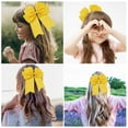 thumbnail image 7 of ‌6 Inch Satin Hair Bows for Girls & Women - Double Layer Ribbon Bow Clip with Alligator Metal Clip for Toddlers, Teens, Kids Hair Accessories‌, 7 of 7