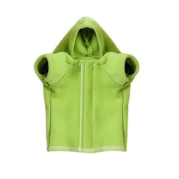 Pet Apparel for Small Cozy Hoodie Soft Stretchable Wear with Back for Easy Fit Photo and Indoor Outdoor Comfort