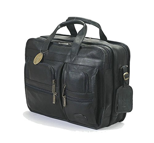 ClaireChase Executive Carrying Case (Briefcase) for 17" Notebook, Black