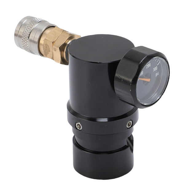 Mini Regulador De CO2, Regulador De Presión Del Tanque De CO2 Ajustable De 20 Psi-200 Psi, Compacto, Resistente Y Sensible Para Actualizar