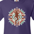 thumbnail image 4 of Inktastic Southwestern Native Pattern Lizard Youth T-Shirt, 4 of 5