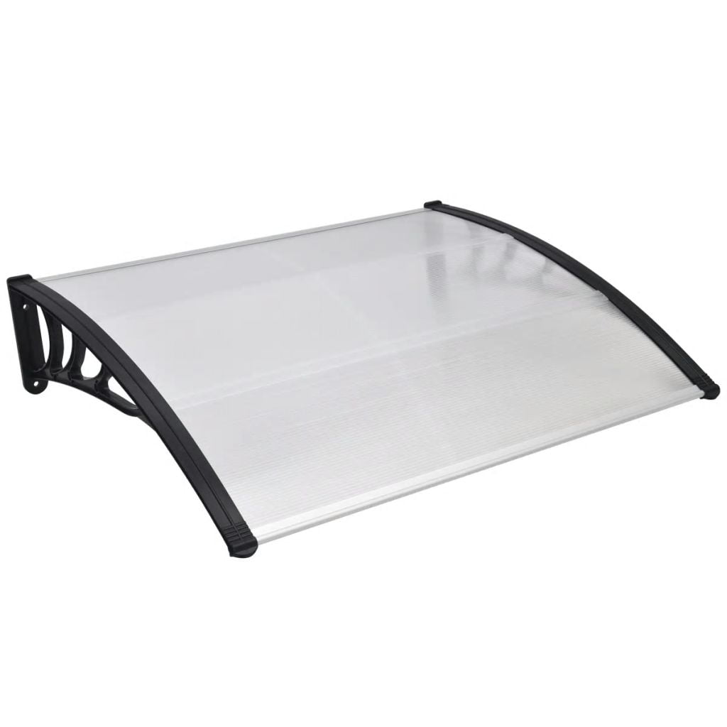 Kepooman Awning Canopy for Patio Outdoor Window Front, 59" X 39", White Kepooman Awning Canopy for Patio Outdoor Window Front, 59" X 39", White