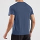 thumbnail image 4 of pstuiky Camisas de manga corta para hombre, Camisa informal de malla con agujeros, ventilación, cremallera y solapa de manga corta para hombre, color liso camisetas de hombre xxl, 4 of 9