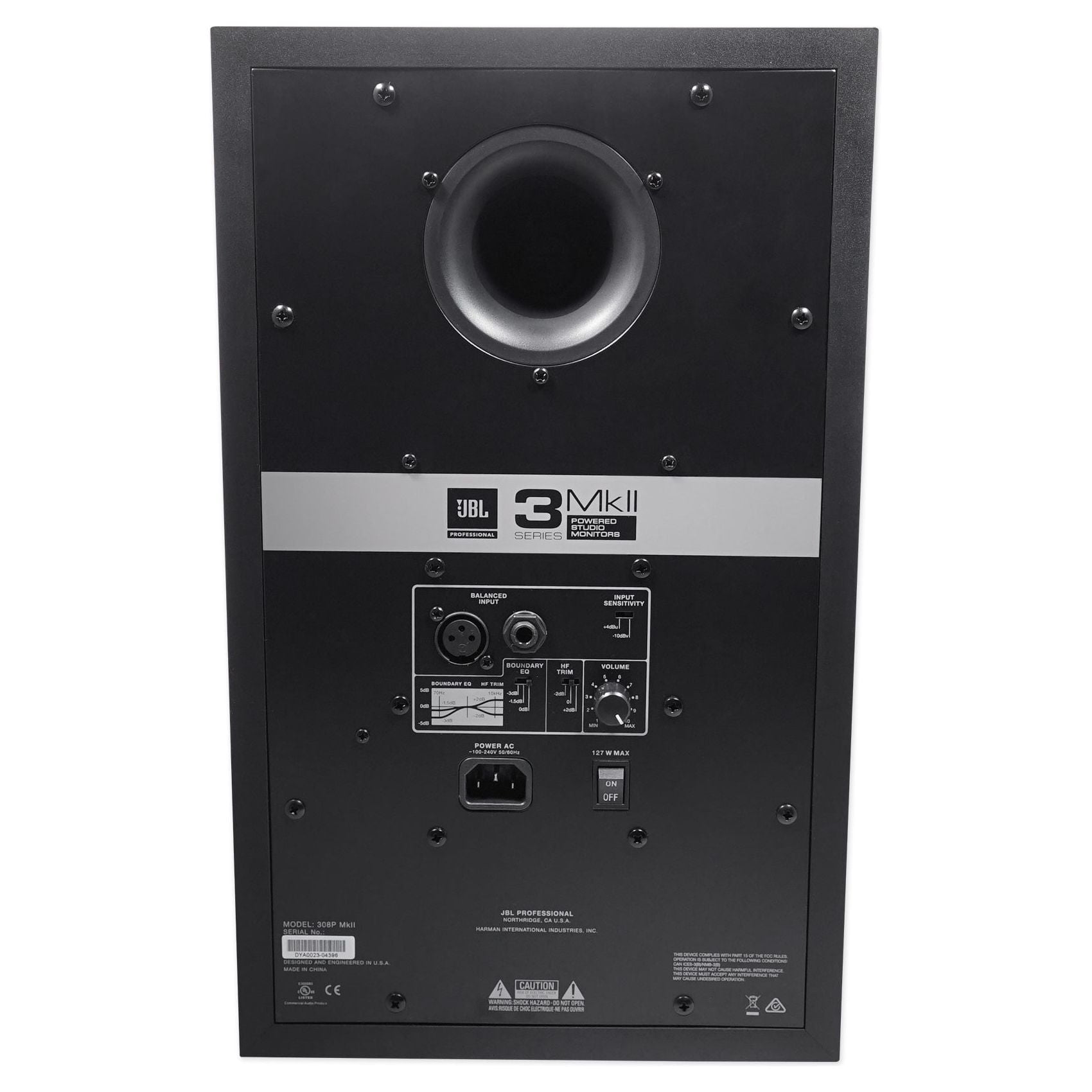 (2) JBL 308P MkII 8" Powered Studio Monitors+Stands+Pads+Powered Subwoofer Sub