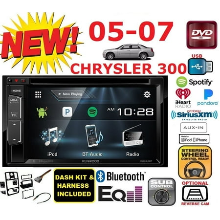 05 06 07 CHRYSLER 300 KENWOOD DVD BLUETOOTH Car Radio Stereo OPTIONAL SIRIUSXM