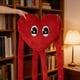 thumbnail image 3 of Funda de almohada con forma de corazón de 90 cm. Estilo almohadas de abrazo., 3 of 6
