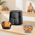 thumbnail image 5 of 2Pack  Air Fryer Liners for  Pot Vortex Plus 4QT? 4 QT, 7.8inch Square Air Fryer Basket Liners  for 4-5QT,Dishwasher Safe, Paper Replacement Accessories, 5 of 6