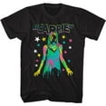 thumbnail image 1 of Carrie Color and Splatter Black Adult T-Shirt, 1 of 2