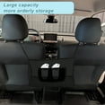 thumbnail image 3 of Unique Bargains Dog Car Net Barrier with Stretchable Storage Bag Keep Pet Dogs in the Back Seats for Cars SUVs Black, 3 of 7