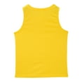 thumbnail image 4 of Eandarui Kids Boys Girls Sleeveless Sport Vest Gym Workout Tank Tops Basketball Jersey Running Yellow M, 4 of 6