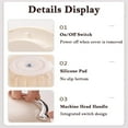 thumbnail image 2 of Electric Garlic Chopper, Mini Portable Veggie Chopper, 350ML Garlic Grinder Masher Onion Grinder, Blender to Vegetable, Wireless Food Processor for Ginger, Chili, Fruit, Meat, etc, 2 of 5