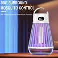 thumbnail image 4 of Aidoshy Bug Zapper,Mosquito Zapper for Outdoor and Indoor LED Mosquito Lamp Mosquito Trap Repellent USB Electric For Toilet Kitchen Office Bedroom, 4 of 9