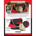 thumbnail image 3 of Command Portable Pet bed Pop Up Lightweight mesh Fleece pad Carrying Bag Dog Cat Travel, 3 of 3