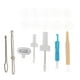 thumbnail image 1 of 2 uds pinzas para enhebrar Bodkin y destornillador para de coser, enhebrador de de bobina, de reparación de de coser mayimx Destornillador para máquina de coser, 1 of 9