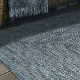 thumbnail image 4 of BNM Indoor/ Outdoor Multihued Rug, 4' x 6', Lagoon Breeze- White, 4 of 7