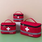First Aid Carry Kit Bag - Case Box Pouch - Medical Emergency Survival Empty NEW
