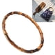 thumbnail image 5 of Asa de bambú con forma redonda de madera para bolso de mano hecho a mano, monedero, accesorios para bolsos, 5 of 9