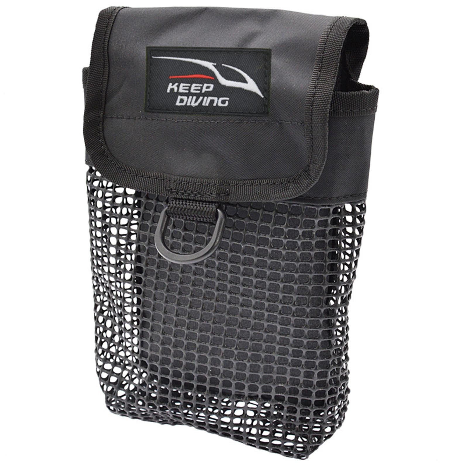 Scuba Diving Gear Bag, Safety Surface Marker Buoy Mesh Storage Pocket 