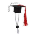 thumbnail image 2 of 2Pcs Graduation Pet Costume Set with Pet Graduation and Graduation Hat, 2 of 5