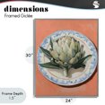thumbnail image 4 of Stupell Industries Cottage Retro Artichoke over Orange Gray Framed Giclee Art, 24 x 30, by The Prints Vibe, 4 of 8