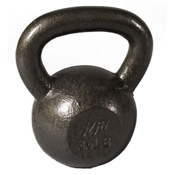 Cast Iron Kettlebell - 35 lbs