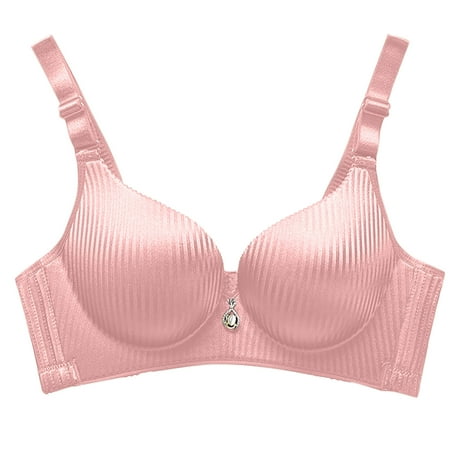 Jamicy Womens Soft Bras Clearance Push Up Bras for Women No Underwire Supportive Bras Breathable Bra Comfortable Soft Bralettes Minimizer Bras