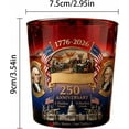 thumbnail image 2 of Esterze 250th Anniversary Whiskey Bottle, We The People 250th Anniversarys Personal Reserve Bottles, Independence Day Patriotic Gift for Liquor or Wine, 2 of 13
