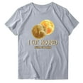 thumbnail image 3 of lcziwo Solar Eclipse Tshirts for Women Casual Short Sleeve Tee Tops Summer Loose Round Neck T Shirt Holiday Outfits 2025 Fashion Clothing Gray S Lightning Sales, 3 of 5