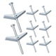 thumbnail image 1 of Kit surtido de 30 juegos de pernos de palanca y tuercas de mariposa, anclajes y tornillos resistentes para paneles de yeso para colgar objetos pesados en la renovación del hogar., 1 of 7