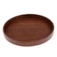 thumbnail image 4 of Bandeja redonda de madera para servir platos de madera para servir té y comida., 4 of 6