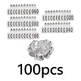 thumbnail image 6 of yotijay 100 Pieces Cattle Ear Tags Farm Supplies Animal Earring Marker for Livestock White, 6 of 8