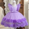 thumbnail image 2 of Fashion Fluffy Summer Dresses Toddler Princess Dress Ball Gown for Little Girls Sleeveless Mesh Gauze Dress Sparkly Sequin Birthday Prom Outfit Casual Party Tulle Sundress for Kid（6M-5 Years）, 2 of 8