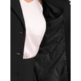 thumbnail image 5 of Women's 2 Piece Business Suit Collared Button Down Blazer Pencil Skirt Work Skirt Set XS Black, 5 of 6