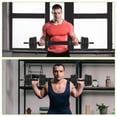 thumbnail image 4 of Adjustable 44LB 4-in-1 Strength Training Weight Set – Converts to Dumbbells, Barbell, Kettlebell & Push-Up Handles – Non-Slip Grip, Multi-Function Equipment for Home Gym, Bench Press, Squats, 4 of 8