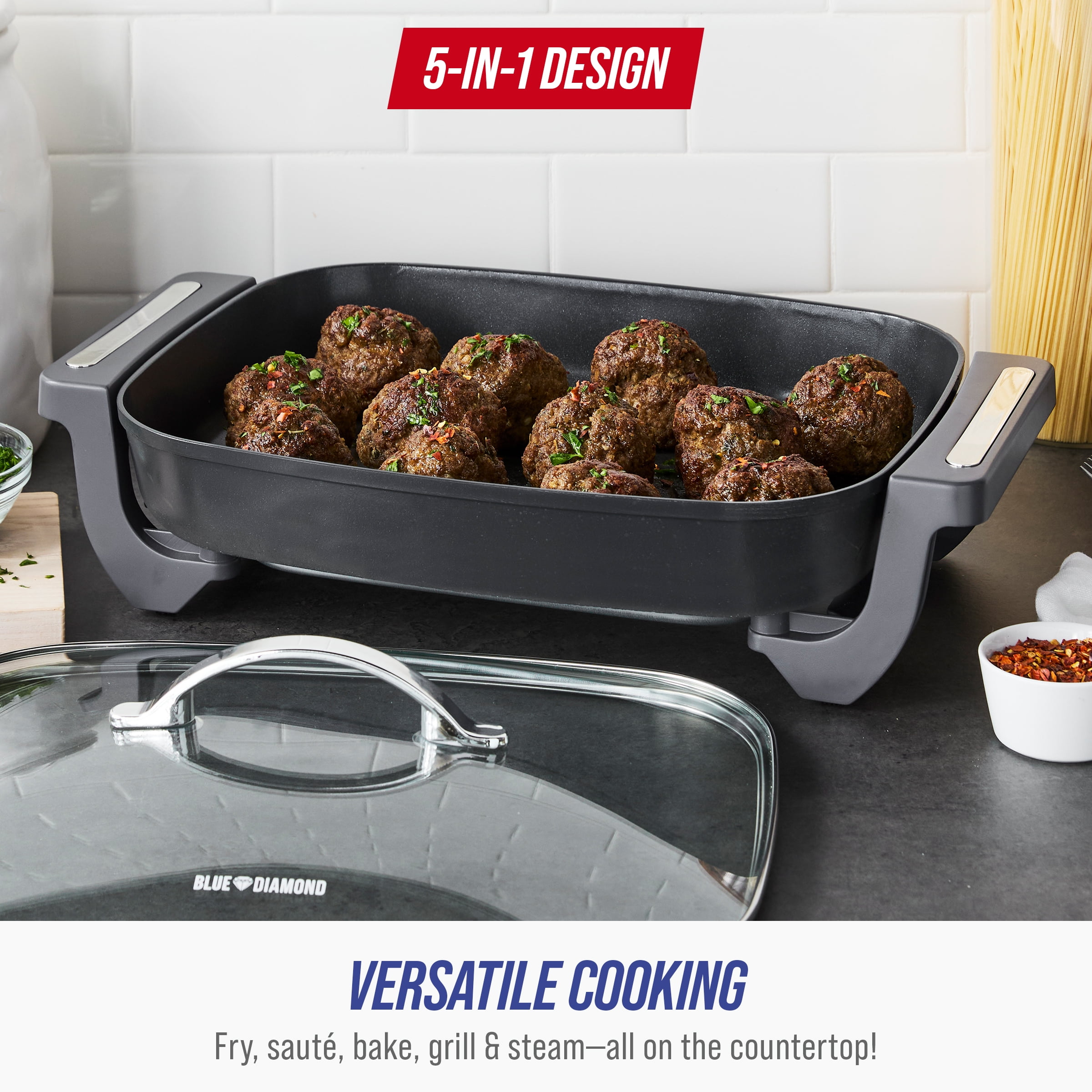 Blue Diamond 7QT XL Electric Skillet