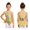 Gold, variant on iiniim Girls Sequin Jazz Dance Sleeveless Halter Neck Feather Ballet Gymnastics Ice Skating Leotard Red 6