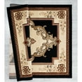 thumbnail image 5 of Porch & Den  Curry Hand-Carved Area Rug Black 2'7" x 7'4" Runner 6' Runner Living Room,Bedroom,Entryway Beige Rectangle, 5 of 5