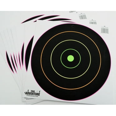 Splatter Spots 12 In. Shooting Target Pack 20-pack, 8" target