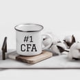 thumbnail image 2 of Koyal Wholesale Stainless Steel Campfire Coffee Mug Thank You Gift, #1 CFA Certified Financial Analyst, 2 of 4