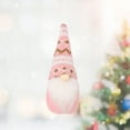 thumbnail image 3 of Fnochy Christmas Faceless Gnome Santa Ornaments, Xmas Tree Hanging Ornament Doll Decoration, for Home Pendant Gifts Christmas Decorations (Pink Theme), 3 of 3