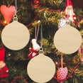 thumbnail image 1 of Señales De Paquete Redondo 10 Uds. De rodajas de madera, manualidades DIY con cuerda de cáñamo, etiquetas de regalo de madera para cumpleaños de boda, 1 of 8
