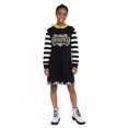 thumbnail image 4 of Beetlejuice Halloween Cosplay Hoodie Dress with Long Sleeves, Sizes 4-12, 4 of 13