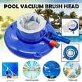 thumbnail image 2 of Home Cleaning Tool Swimming Pool Cleaner Suction Head Pool Leaf Vacuum Cleaning Tool with Brush White, 2 of 8