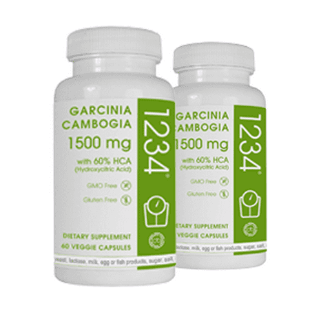 (2 Pack) Creative Bioscience 1234 Garcinia Weight Loss Pills, 1500 mg, 60 (Best Time To Take Creatine Pills)