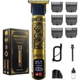 thumbnail image 1 of Professional Hair Trimmer for Men,Zero Gapped Cordless T-Blade Hair Clippers for Men,Edger Razor Shavers Rechargeable T Liners for Beard Trimmer Men, 1 of 5