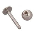 thumbnail image 2 of Jiaroswwei 10 X Stainless Steel Tragus Ball Labrets Lip Chin Ring Bar Body Piercing Studs, 2 of 4