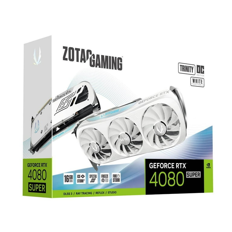 ZOTAC GAMING GeForce RTX 4080 SUPER OC White, 16GB GDDR6X, PCIE